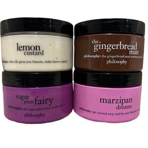 Philosophy Body Soufflé Set of 4oz Jars NEW SEALED